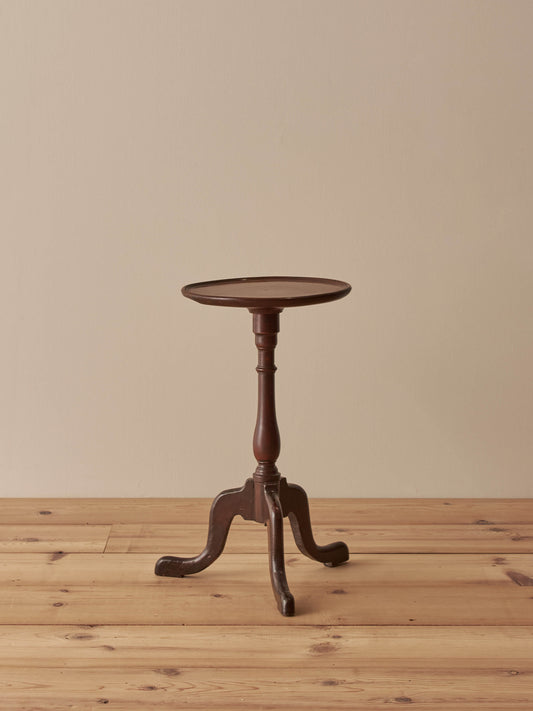 Vintage wine table on splayed legs