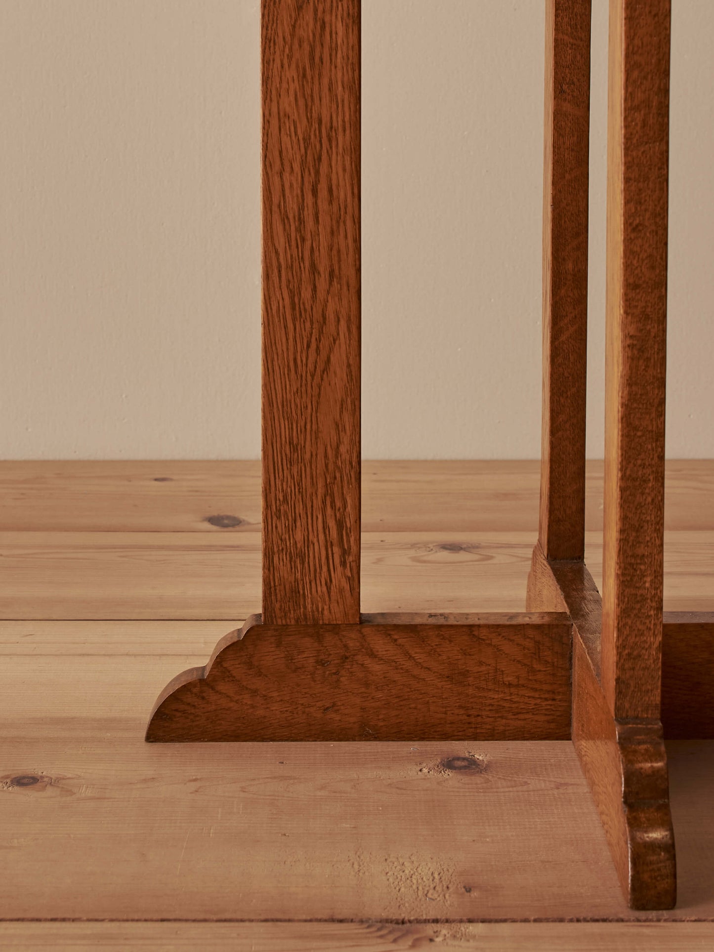 Arts and Crafts oak side table