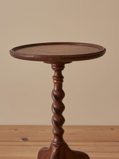 Edwardian barley twist side table