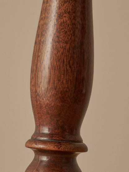 Victorian mahogany rectangular side table on splayed legs