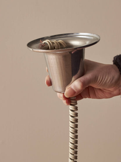 Mid-century Italian globe Murano pendant