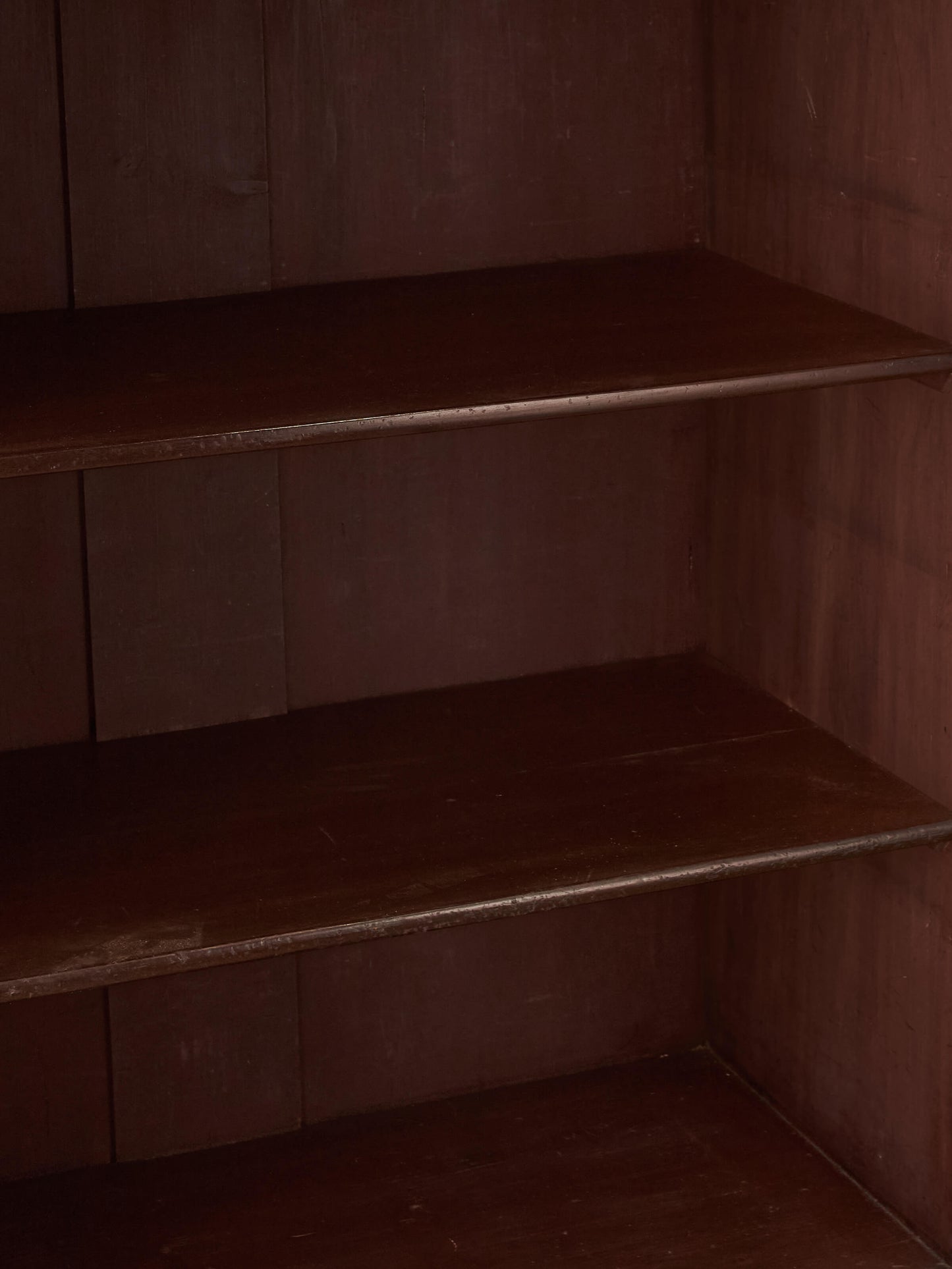 Edwardian mahogany linen cupboard