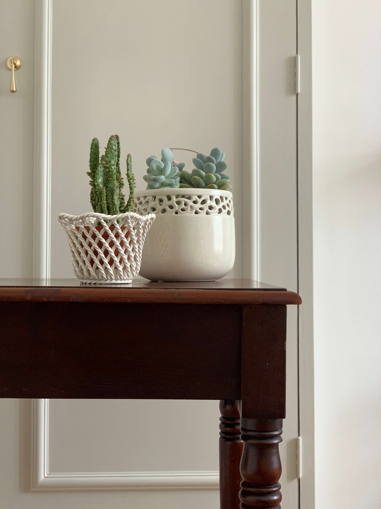 Antique console table