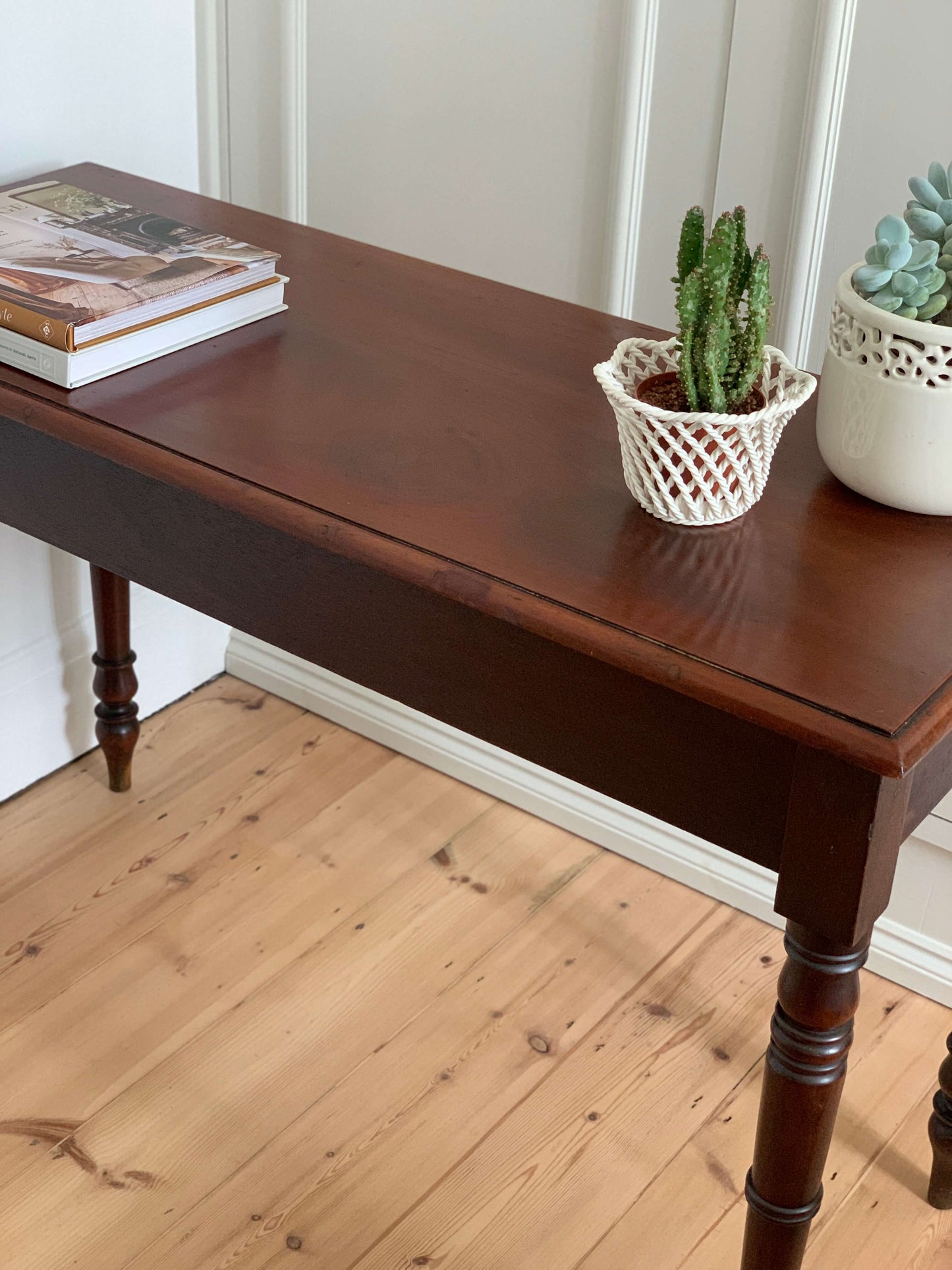 Antique console table