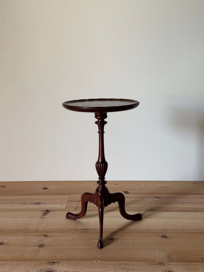 Vintage wine table on splayed legs