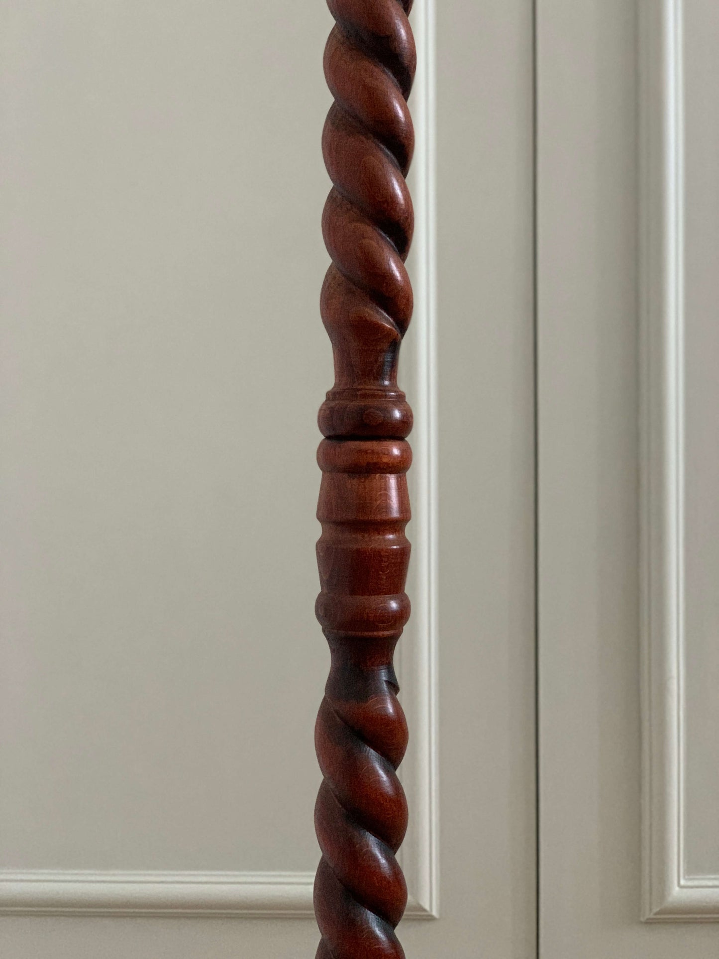 Vintage barley twist floor lamp