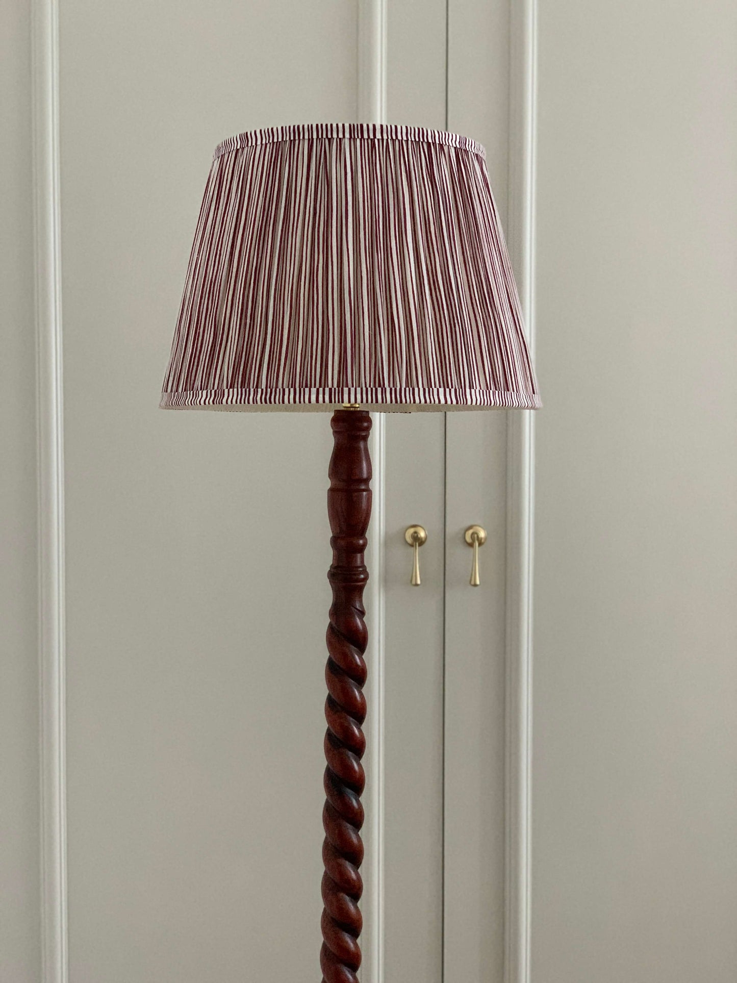 Vintage barley twist floor lamp