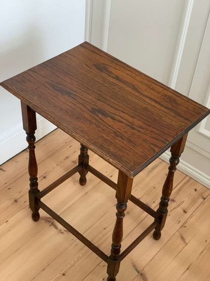 Antique rectangular occasional table