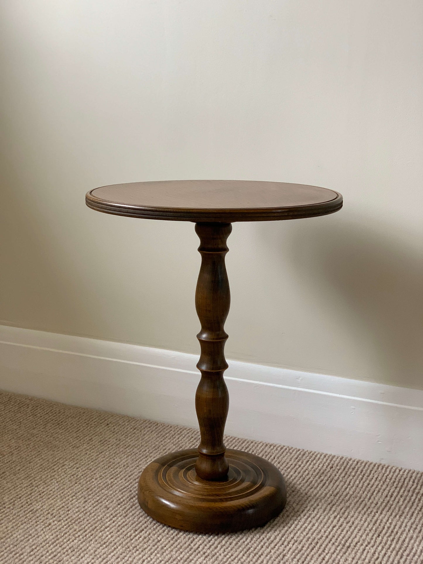 French vintage pedestal table