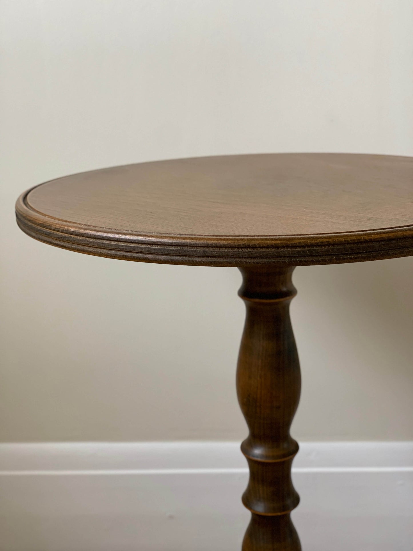 French vintage pedestal table