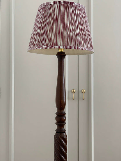 Vintage twisted floor lamp