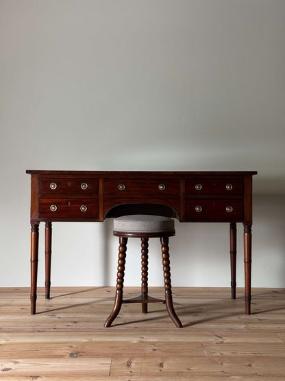 Regency mahogany dressing table