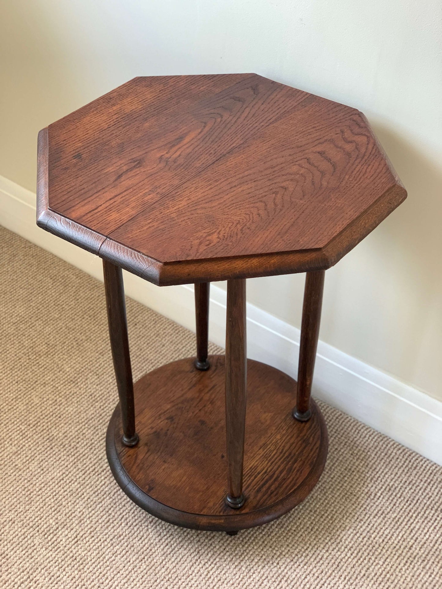 ON HOLD French octagonal occasional table