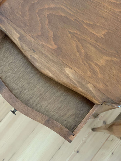 Pair of French vintage bedside tables
