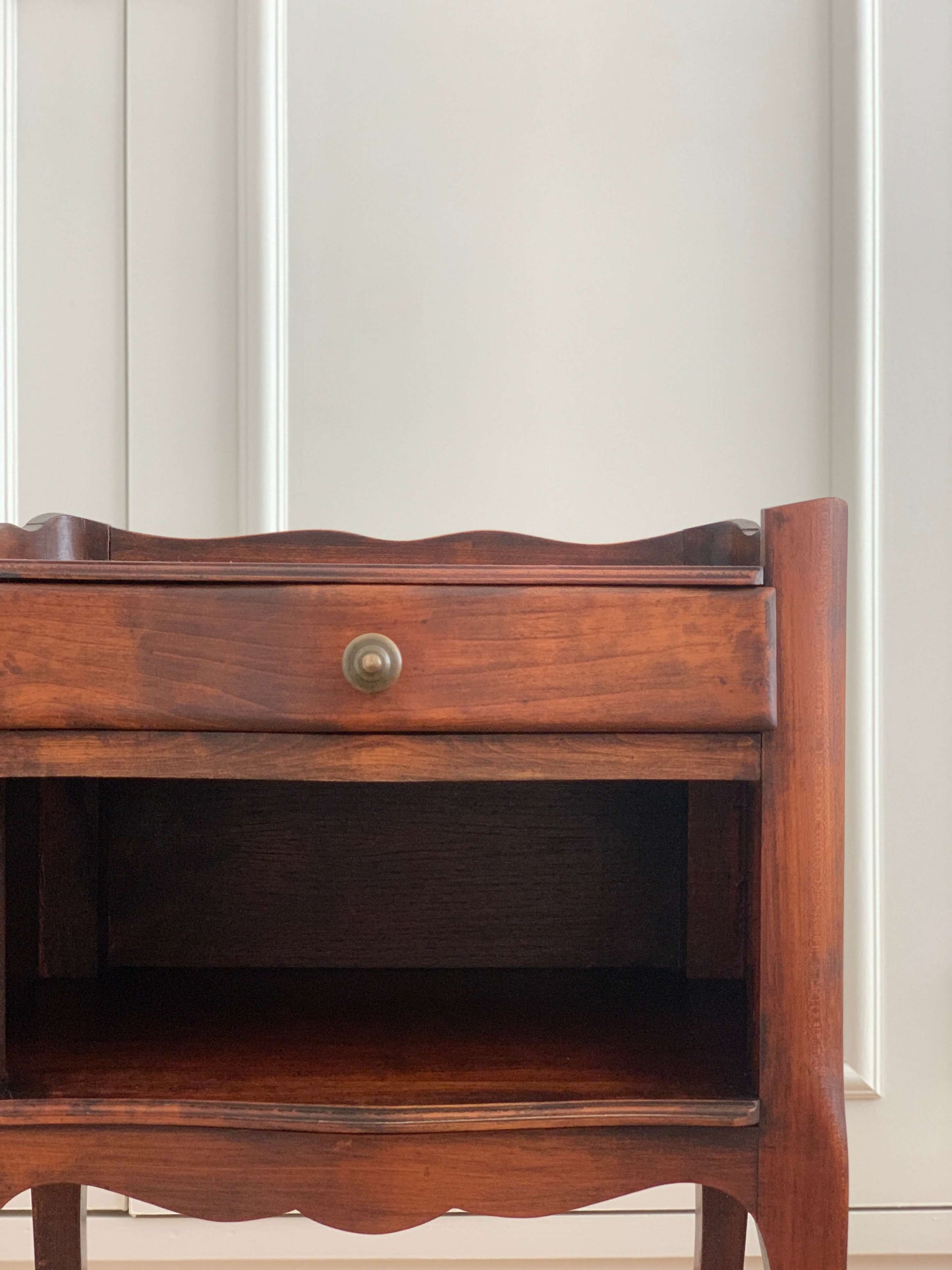 Pair of French vintage bedside tables