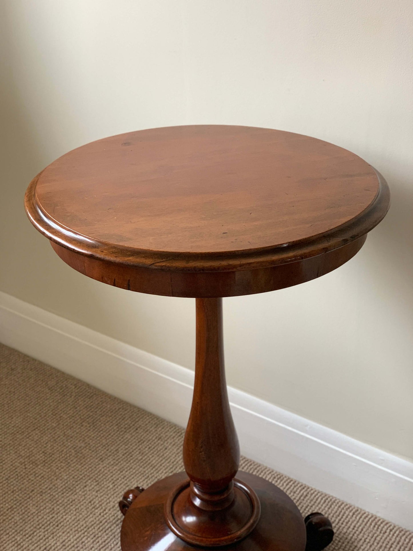 Antique mahogany William IV side table