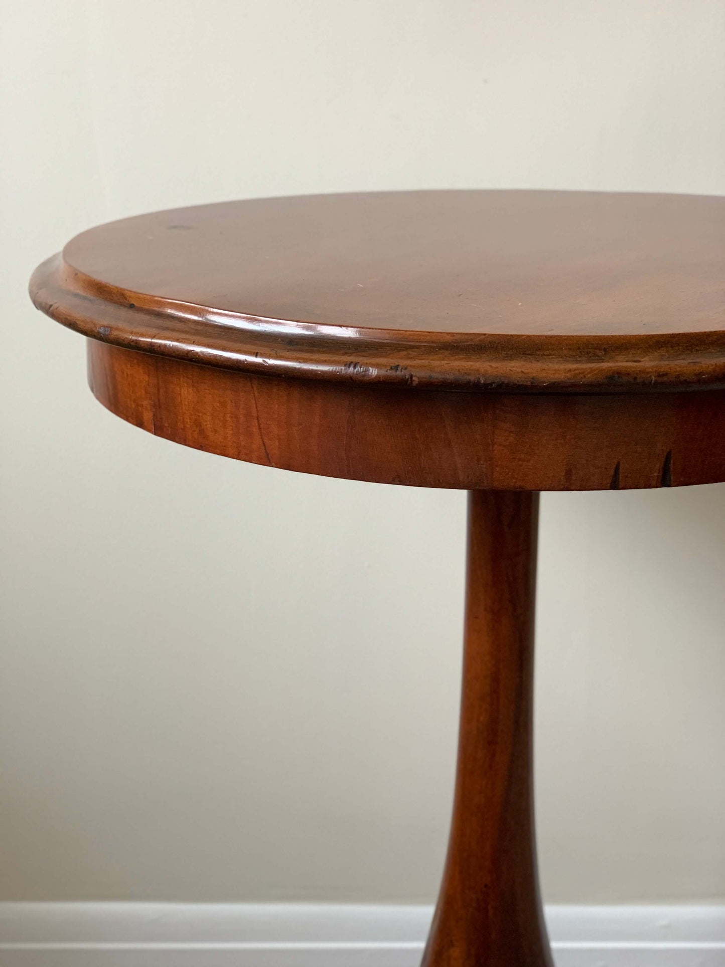 Antique mahogany William IV side table