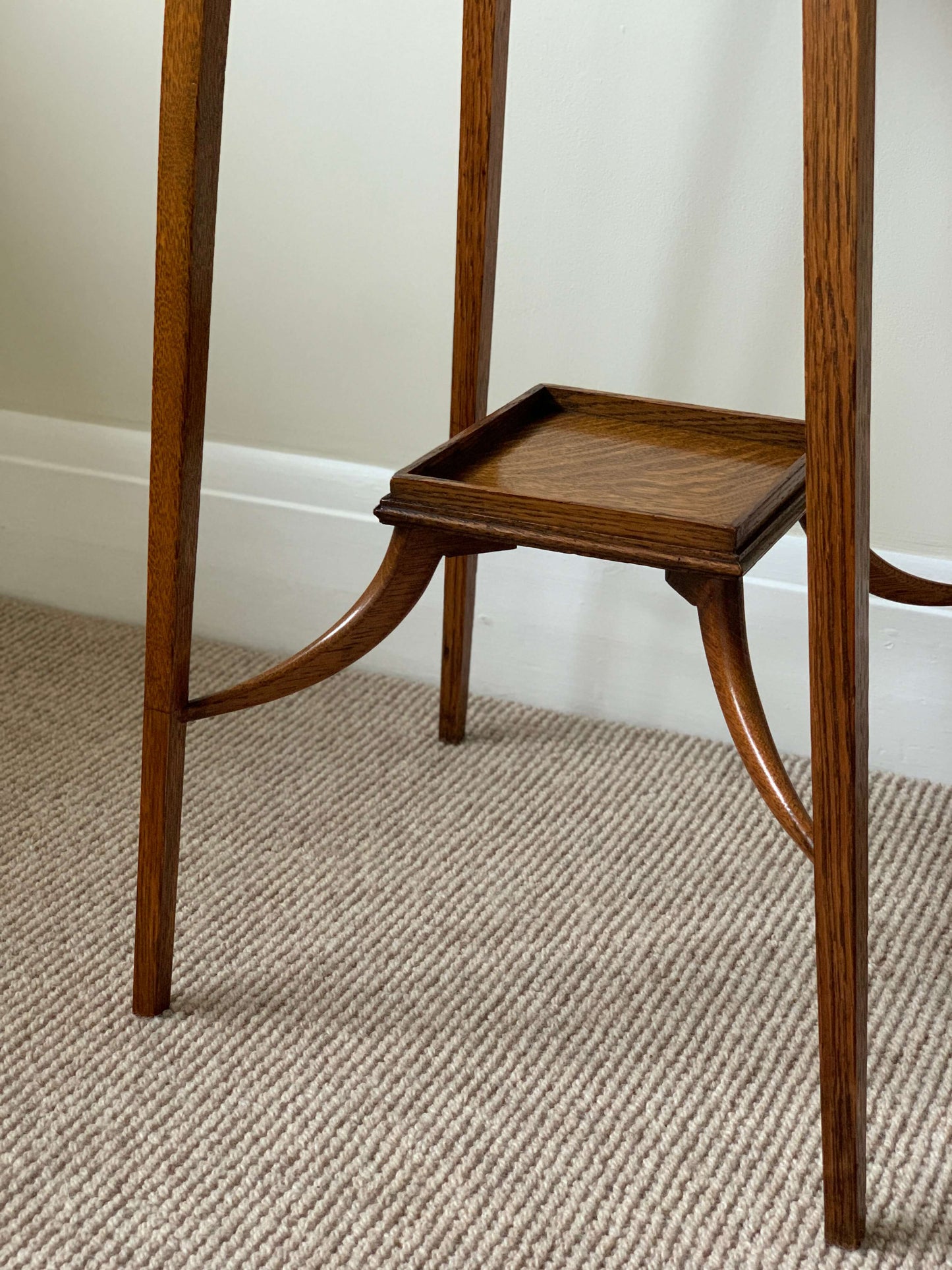 Antique Arts and Crafts oak side table