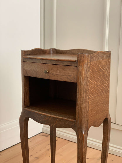 French antique single bedside table