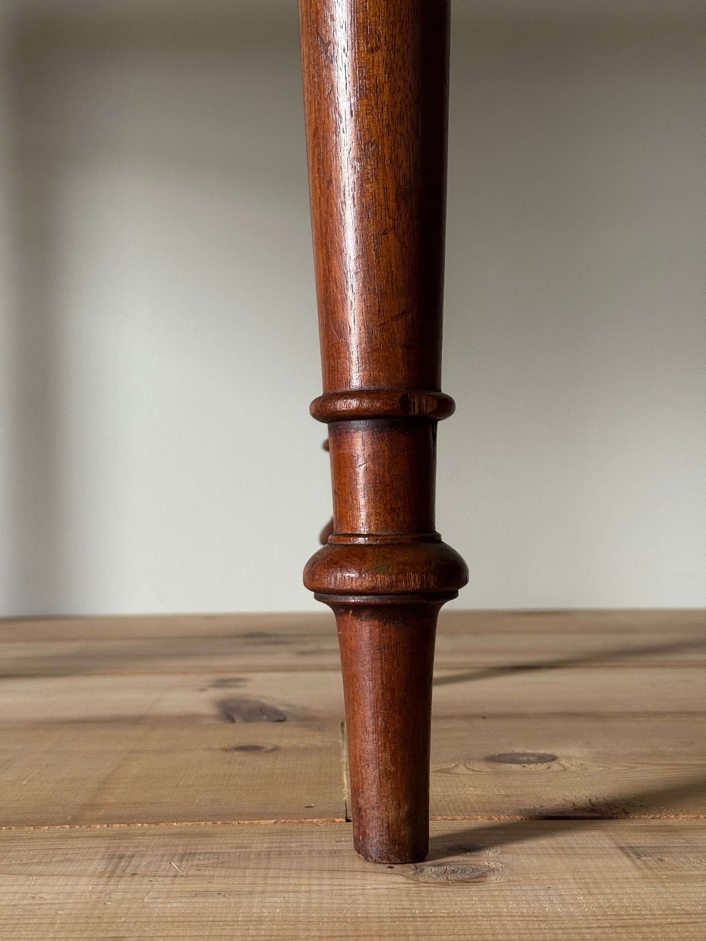 Late Victorian mahogany console table