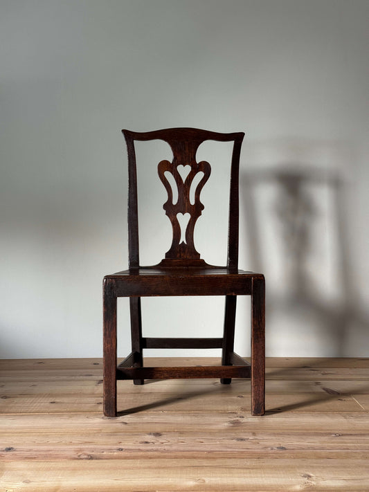 Early Georgian carver chair