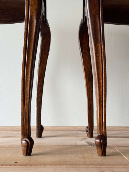 Pair of French vintage bedside tables