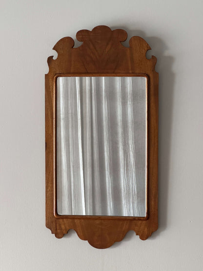 Antique fret mirror