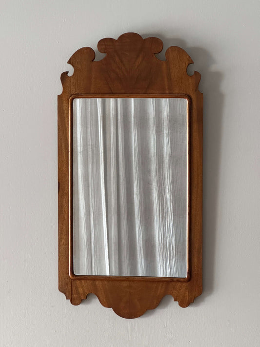 Antique fret mirror