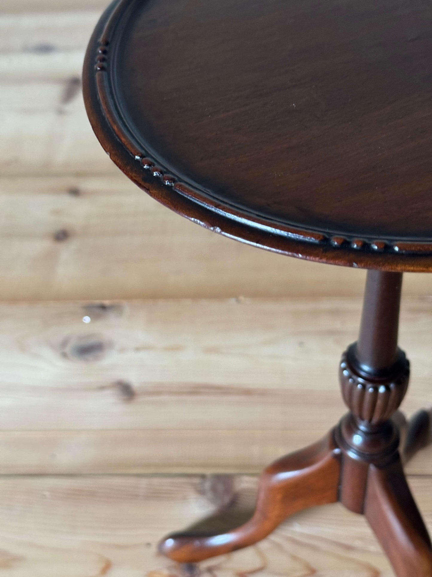 Victorian mahogany wine table