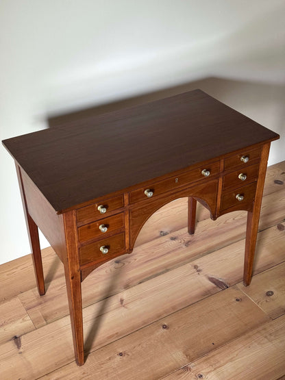 Edwardian mahogany side table