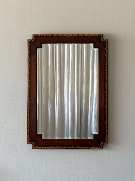 Early 20th-century bevelled mirror