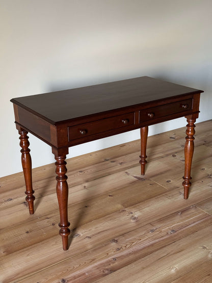 Victorian mahogany console table