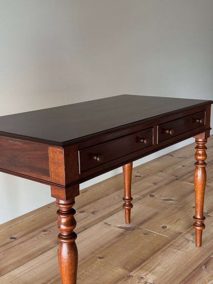 Victorian mahogany console table