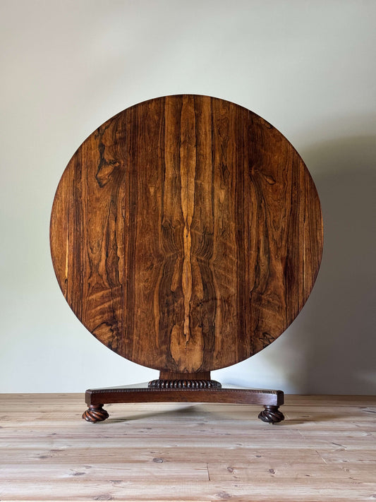 Regency rosewood centre table