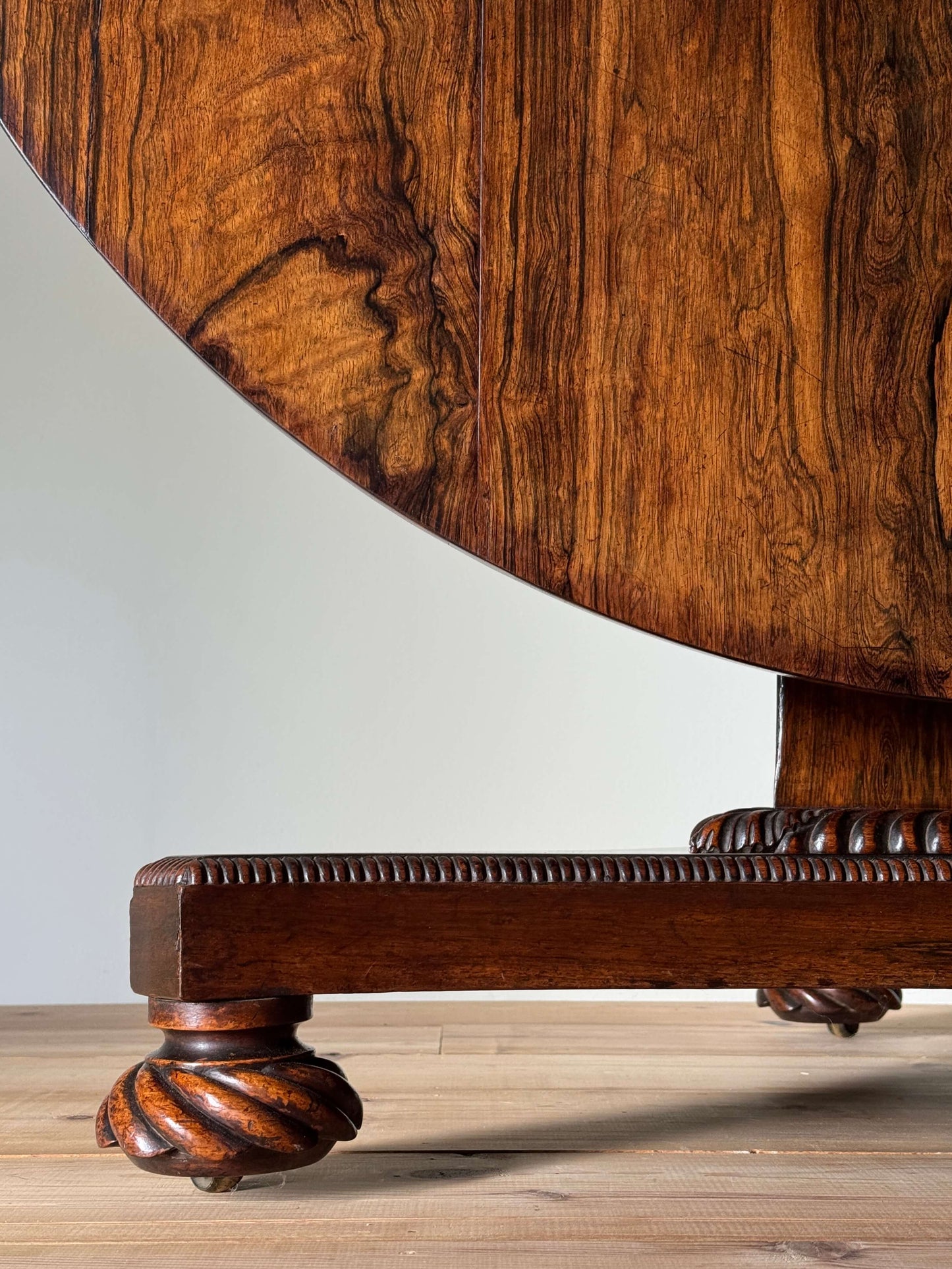 Regency rosewood centre table