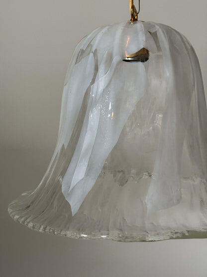 Mid-century Italian Murano glass pendant light