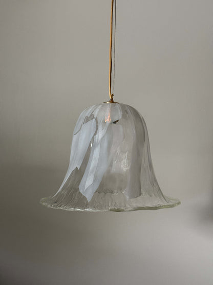 Mid-century Italian Murano glass pendant light