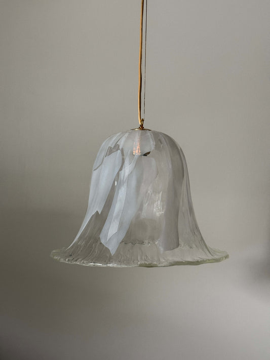 Mid-century Italian Murano glass pendant light