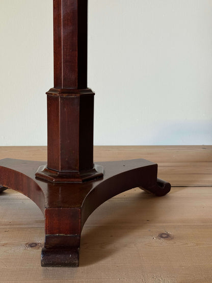 William IV mahogany octagonal side table