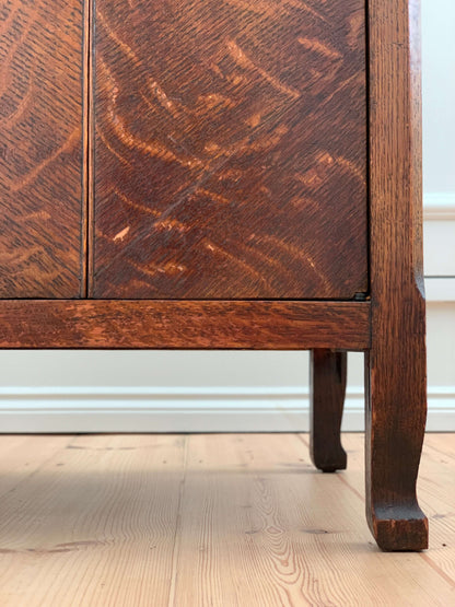 Antique cupboard with shelves