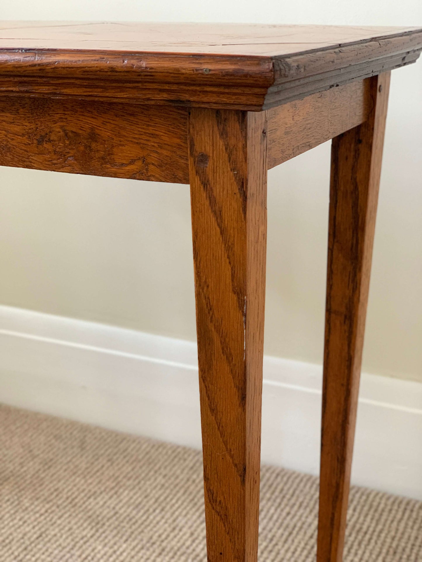 Antique marquetry side table