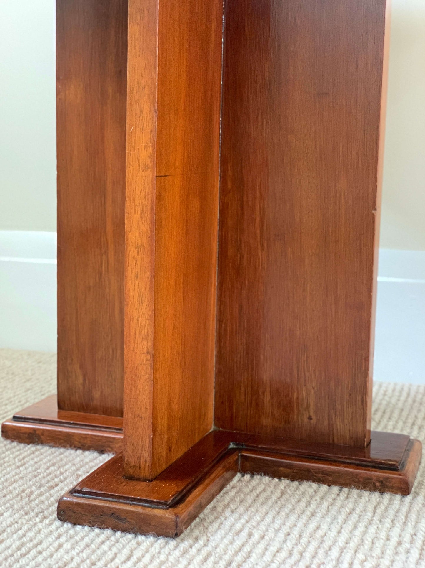 Antique octagonal side table