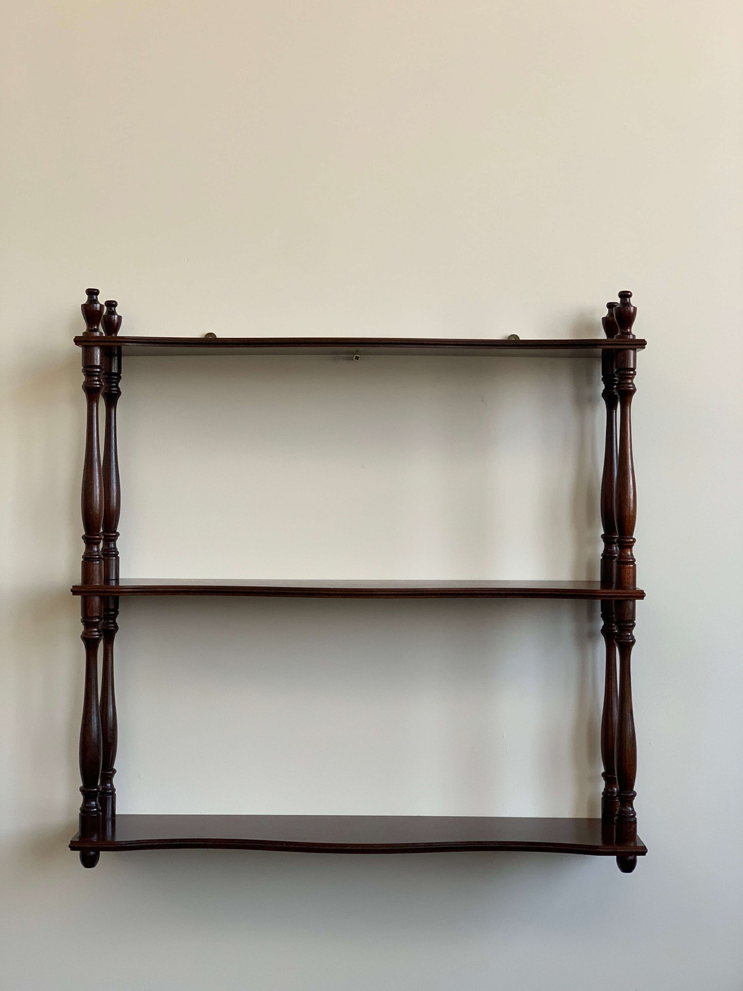 Antique wall-mounted shelf