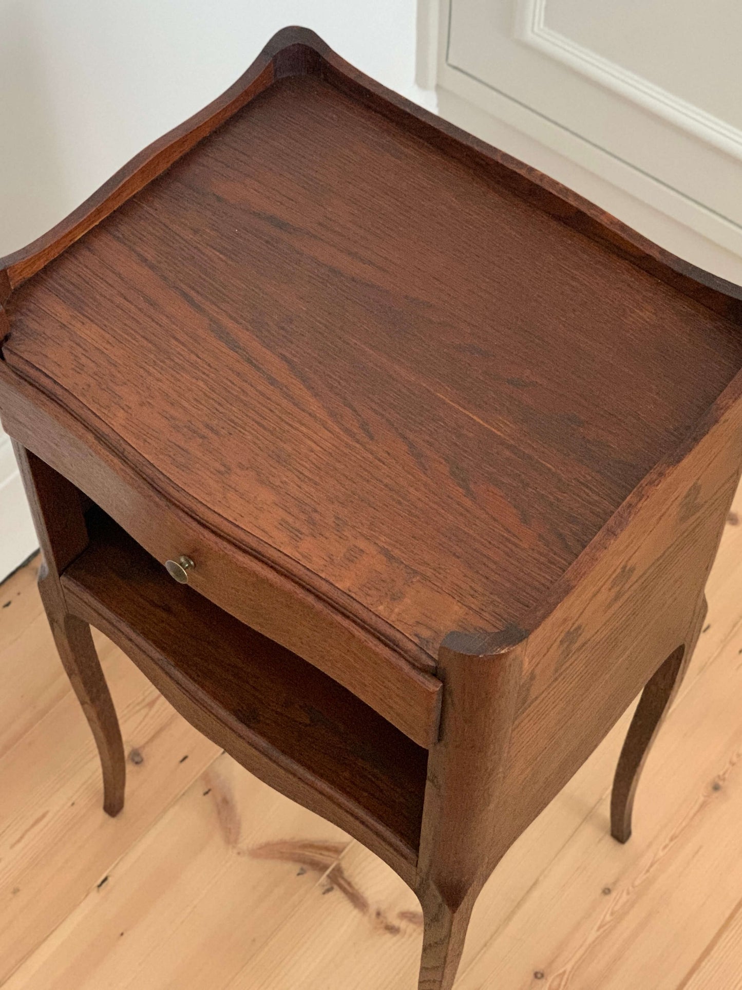 French vintage single bedside table